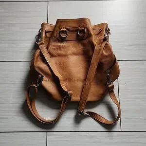 Borse In Pelle Convertible Shoulder/Crossbody/Backpack All in One Made in Italy Bag with backpack function leather women, 2-in-1 leather  main image 4